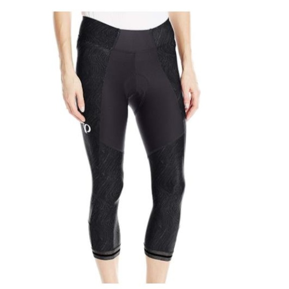 Pearl Izumi Pants - PEARL IZUMI W Elite Escape 3Qtr Tight, Black Phyll